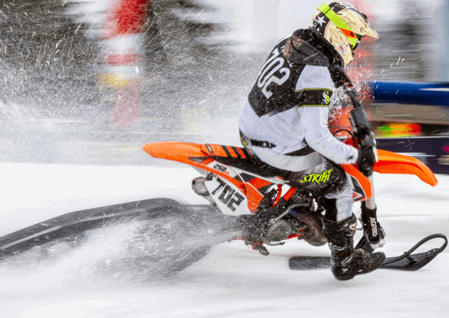 Narrow and lightest weight snowkit available